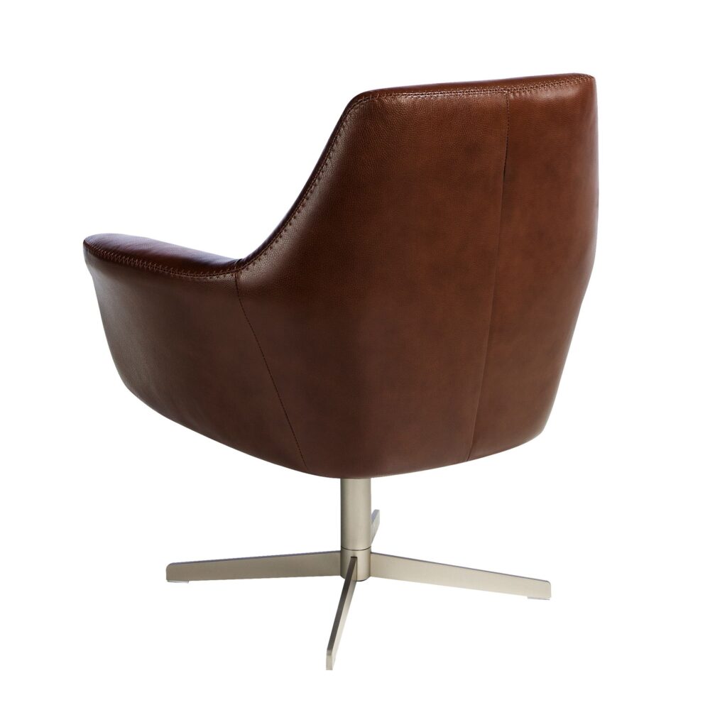 Sillón giratorio piel - Imagen 2