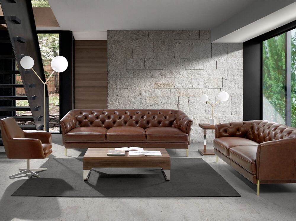 Sillón giratorio piel - Imagen 5