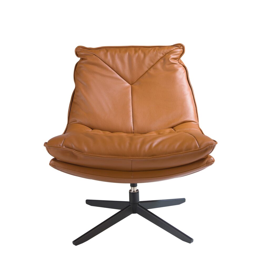 Sillón giratorio piel - Imagen 3