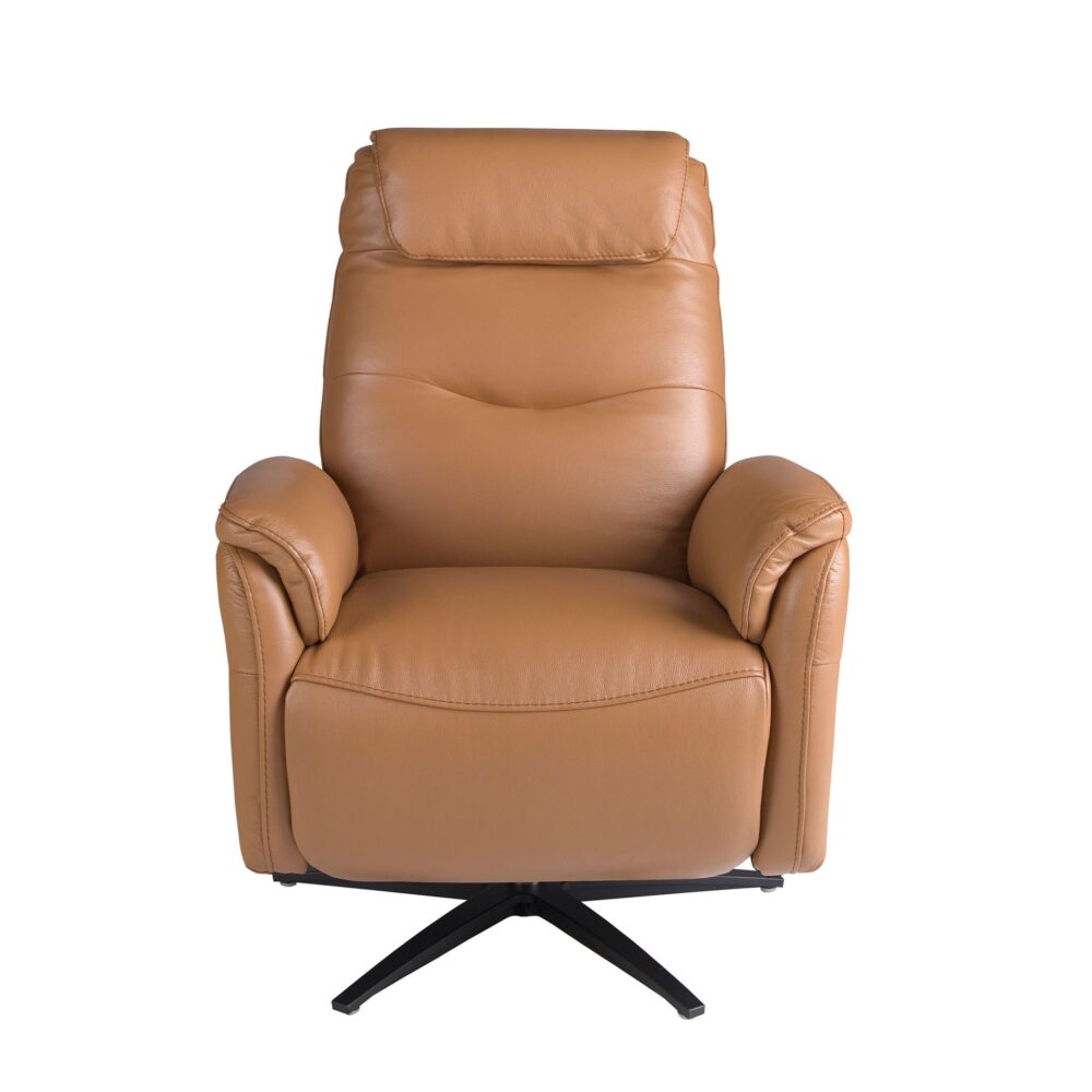 Sillón relax giratorio piel - Imagen 3