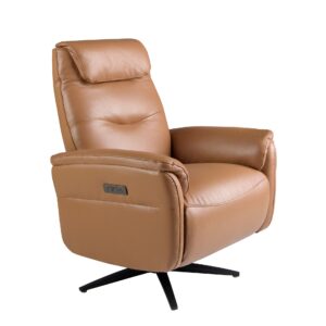 Miniatura 1 del producto Sillón relax giratorio piel