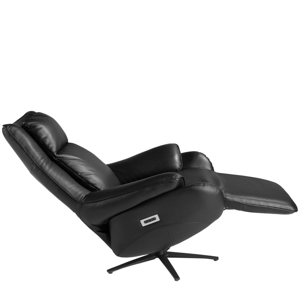 Sillón relax giratorio piel - Imagen 2