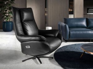 Miniatura 5 del producto Sillón relax giratorio piel