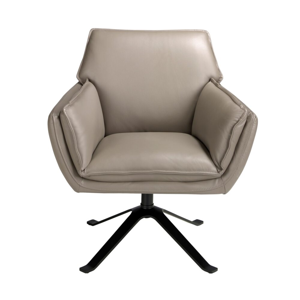 Sillón giratorio piel - Imagen 3