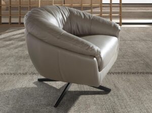 Miniatura 4 del producto Sillón giratorio piel