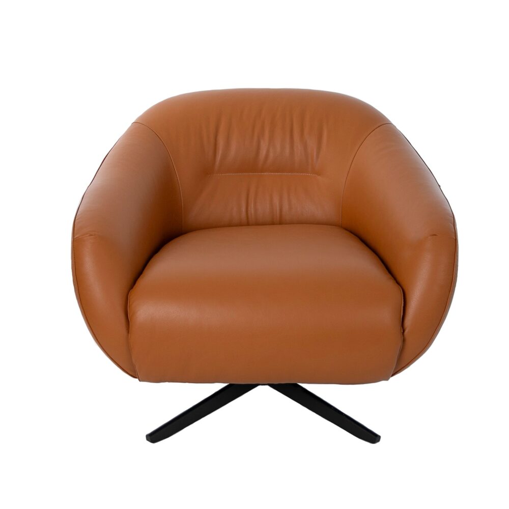 Sillón giratorio piel - Imagen 3
