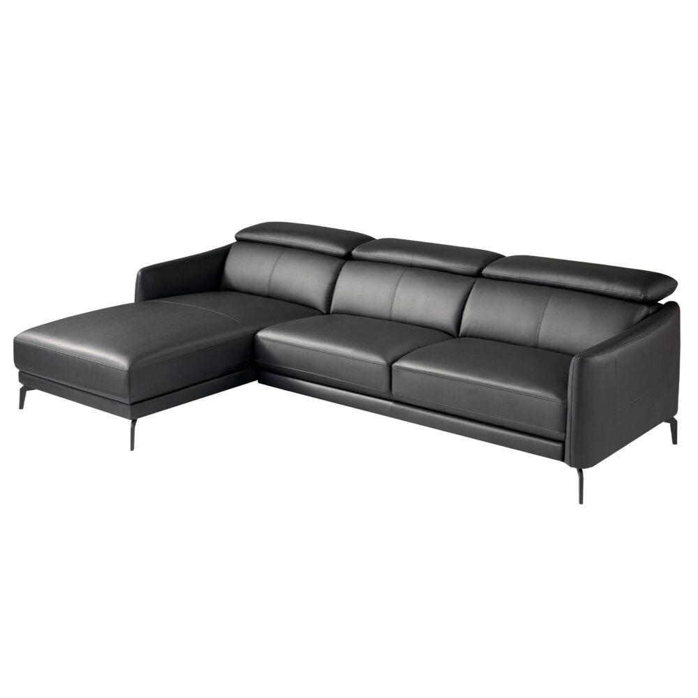 Sofá chaise longue piel