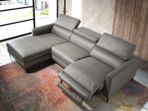 Miniatura 6 del producto Sofá chaise longue relax piel