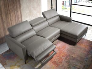 Miniatura 6 del producto Sofá chaise longue relax piel