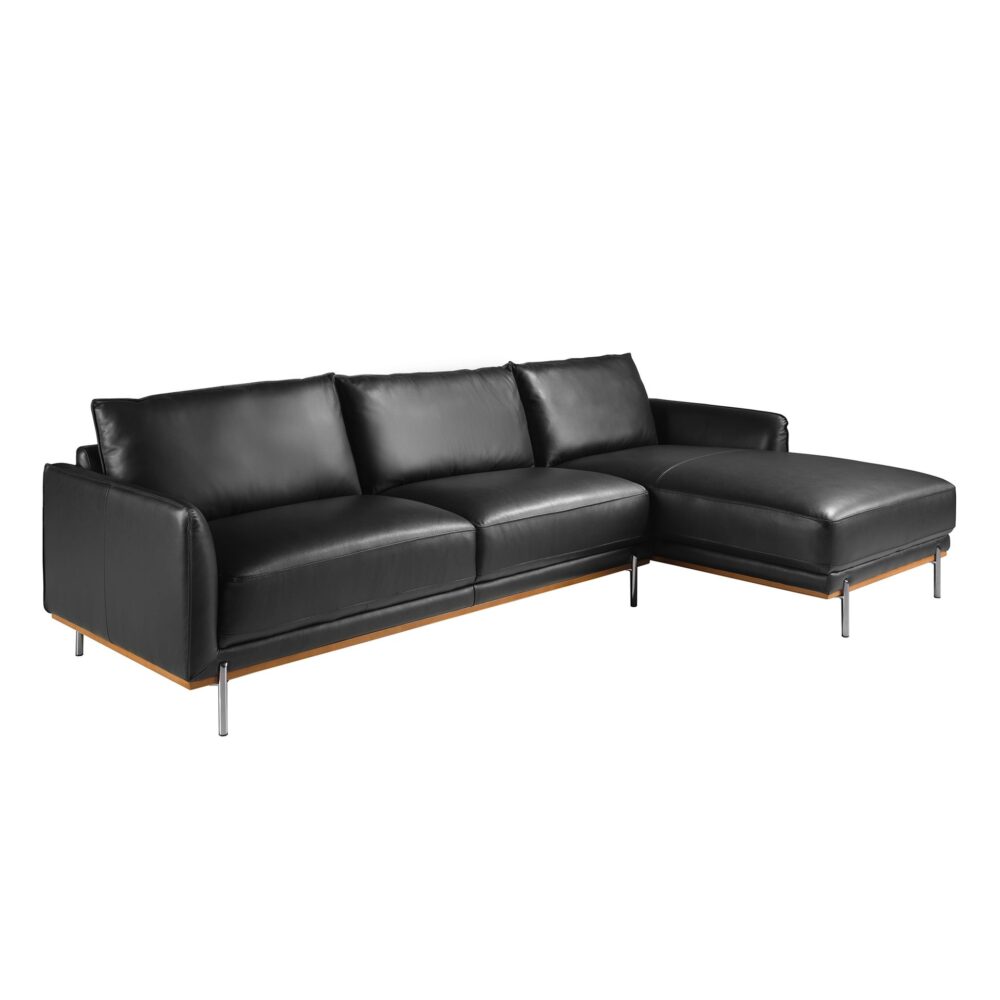 Sofá chaise longue piel