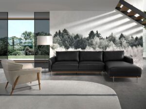 Miniatura 5 del producto Sofá chaise longue piel
