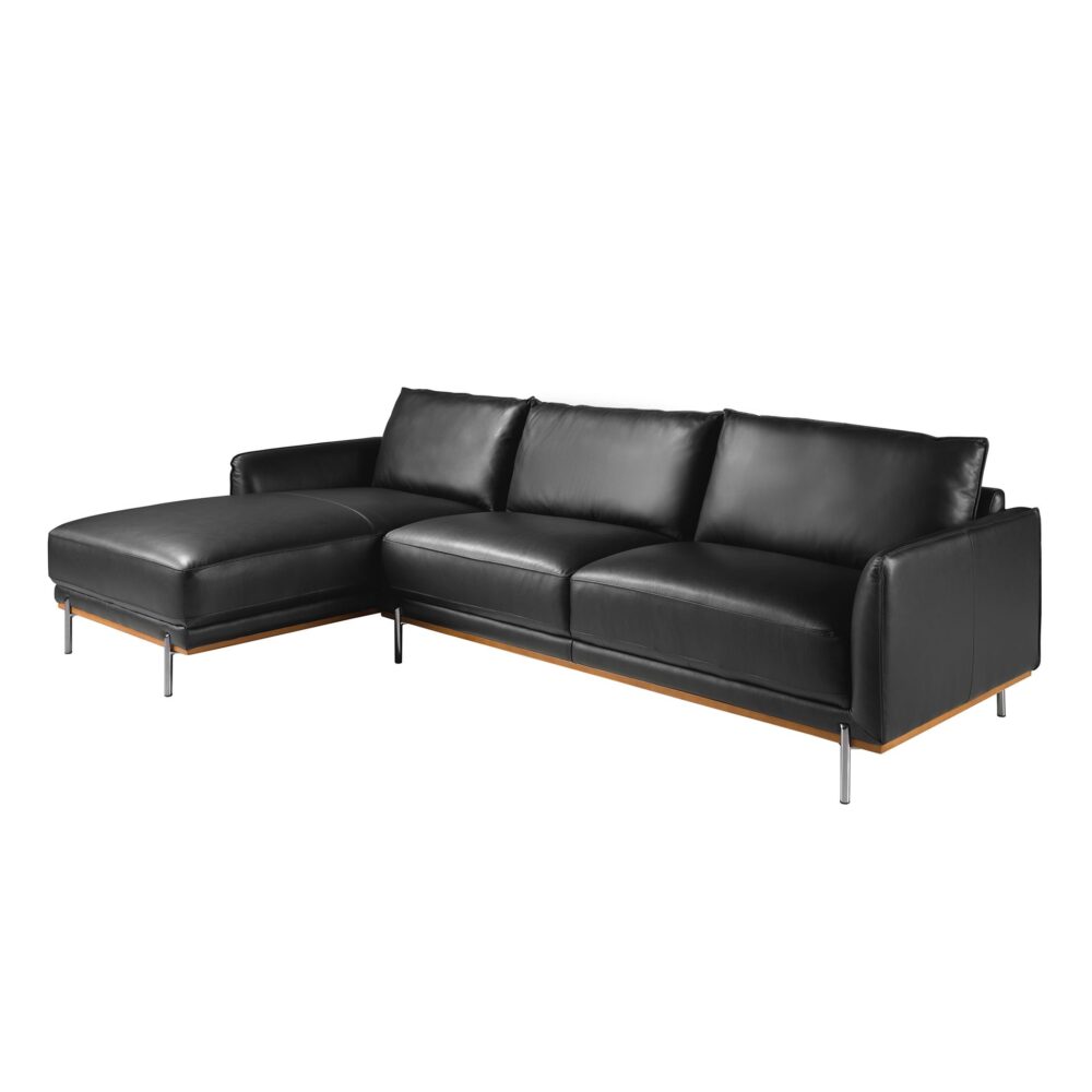 Sofá chaise longue piel