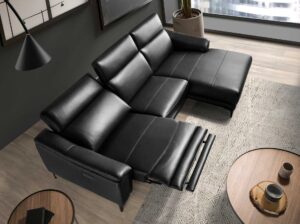 Miniatura 6 del producto Sofá chaise longue relax piel