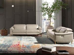 Miniatura 5 del producto Sofá relax 3 plazas piel
