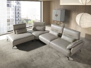 Miniatura 4 del producto Sofá chaise longue piel