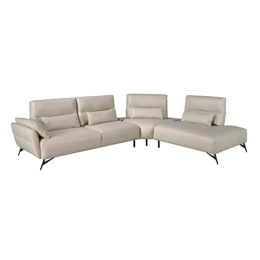 Sofá chaise longue piel