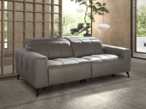Miniatura 4 del producto Sofá relax 3 plazas piel
