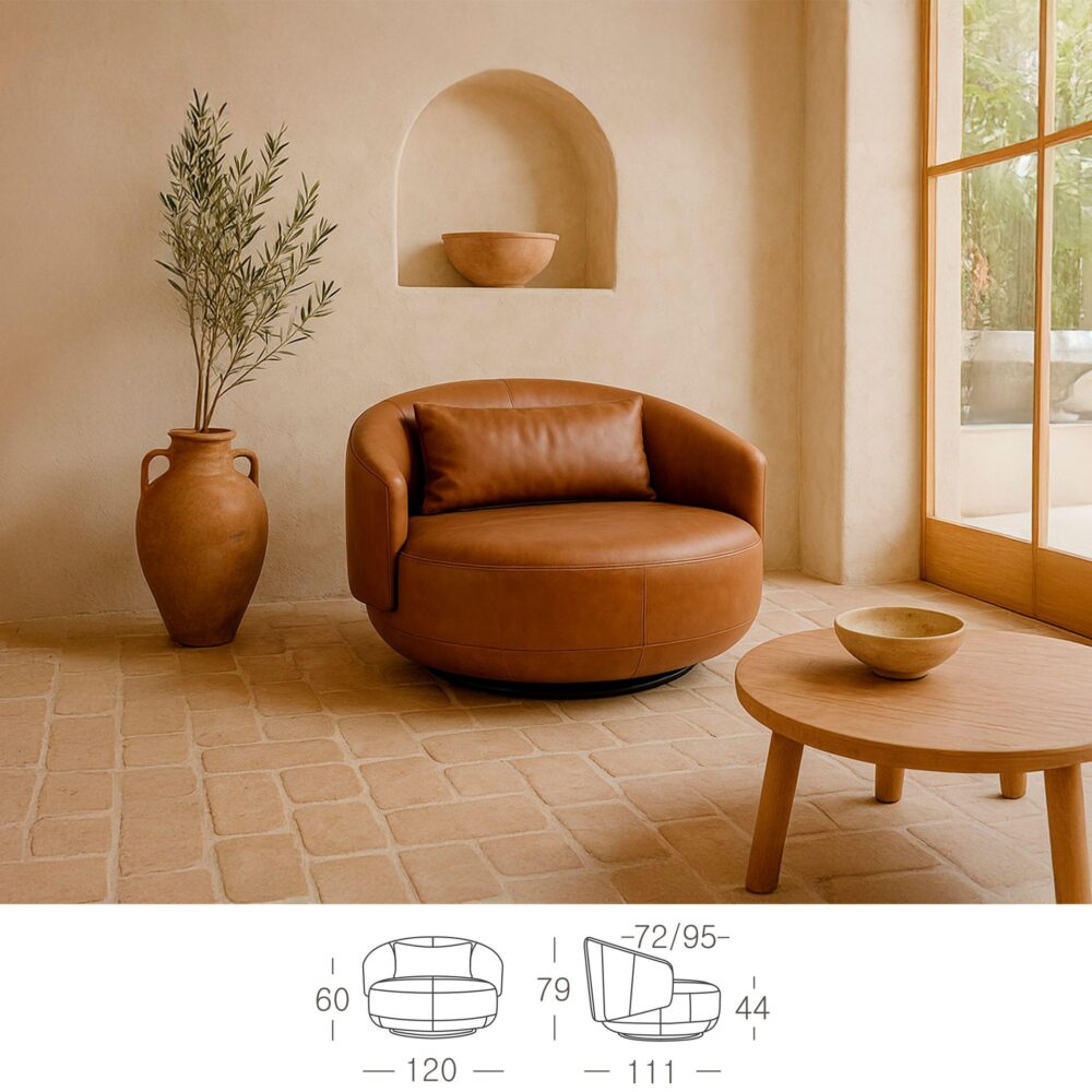 Sillón relax piel - Imagen 2