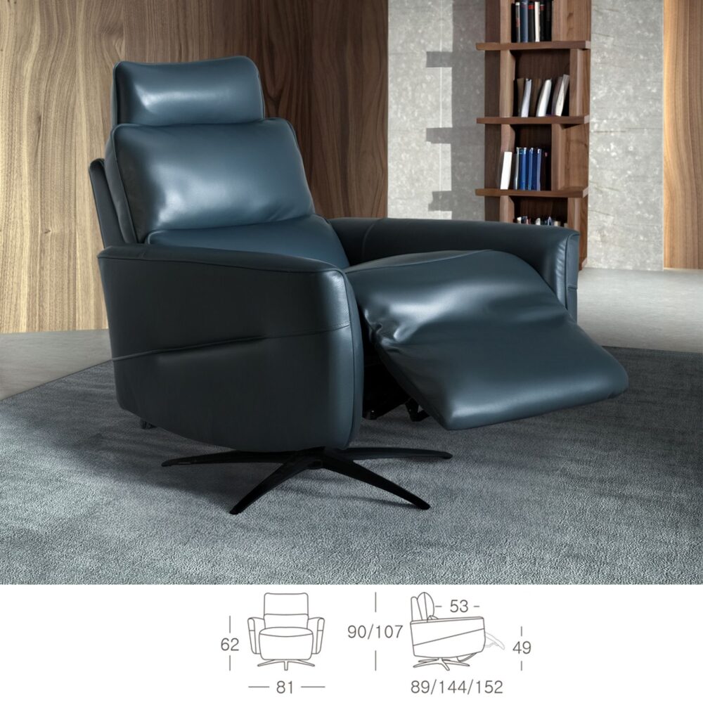 Sillón relax piel - Imagen 3
