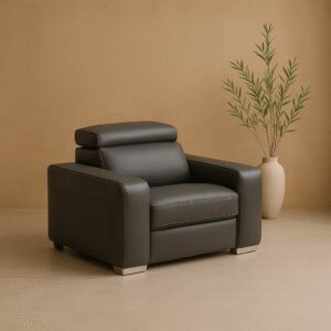 Miniatura 2 del producto Sillón relax giratorio piel