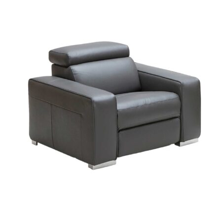 Sillón moderno de piel