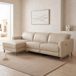 Miniatura 3 del producto Sofá chaise longue relax piel