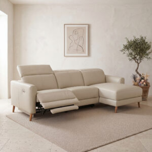 Miniatura 4 del producto Sofá chaise longue relax piel