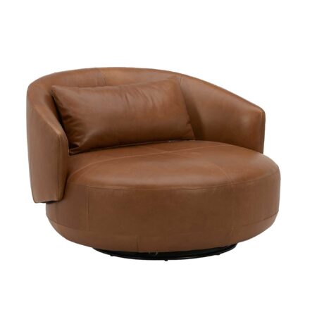 sillón de piel de diseño