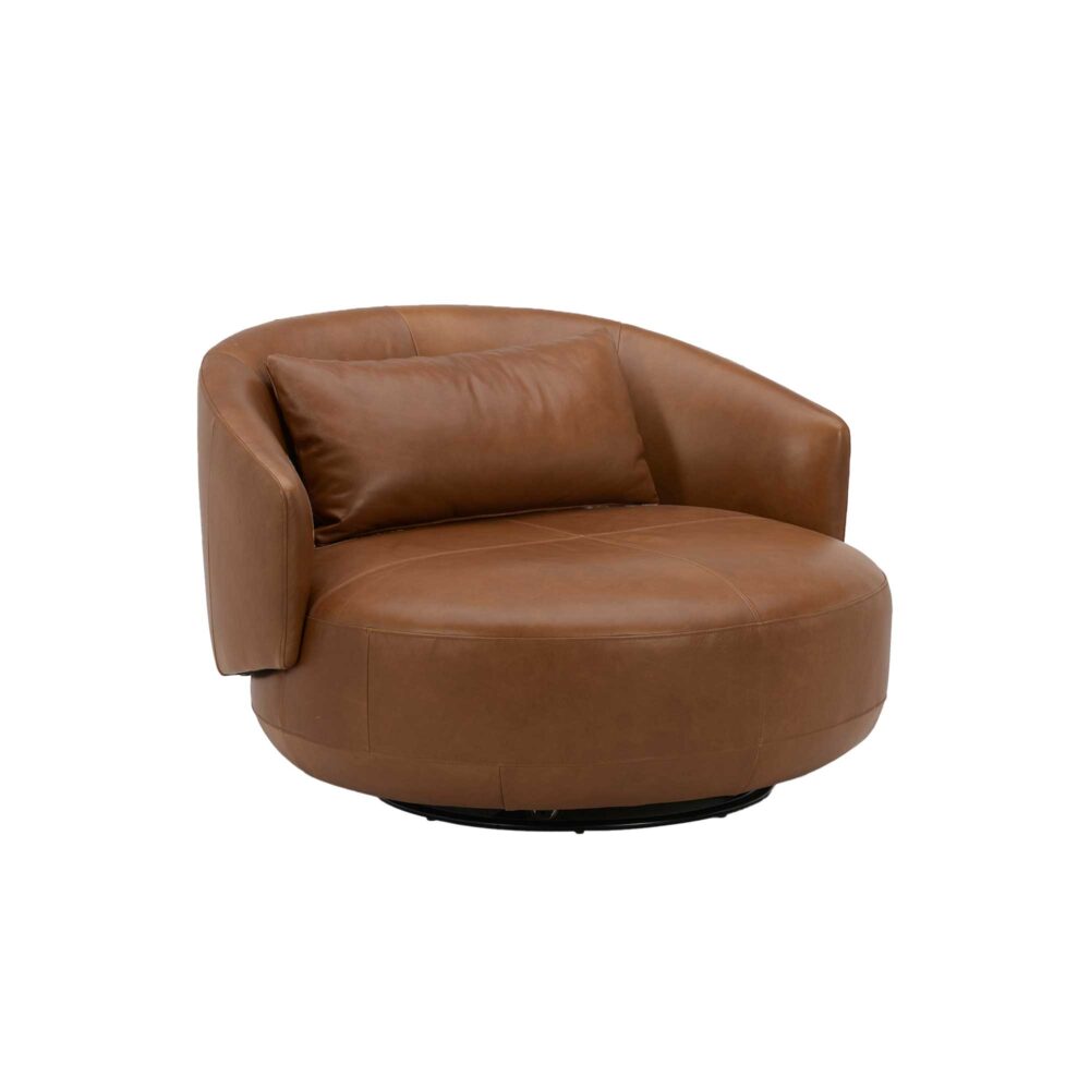 Sillón de piel moderno