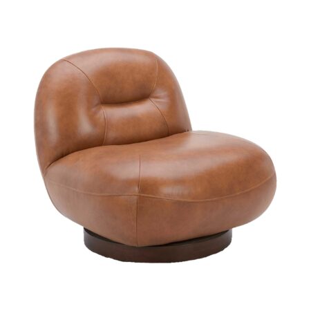 Sillón de piel de diseño