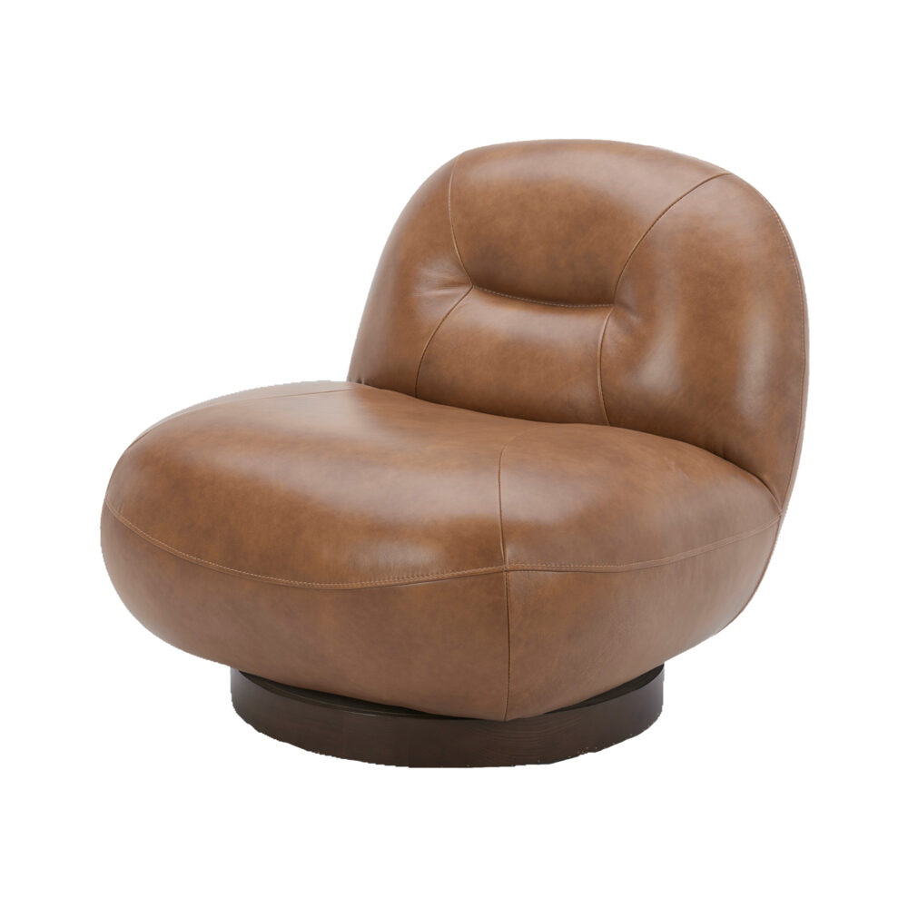 Sillón de piel de diseño