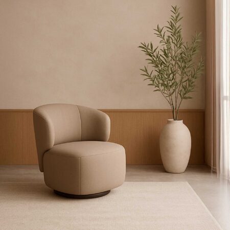 Sofá moderno de piel