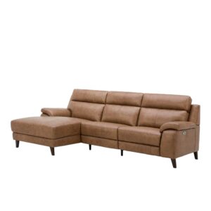 Sofá piel Chaiselongue