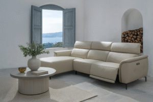 Sofá Chaiselongue Relax Piel
