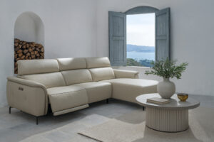 Sofá Chaiselongue Relax Piel