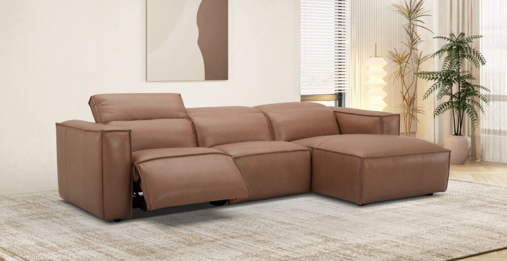 Sofá Chaiselongue Piel
