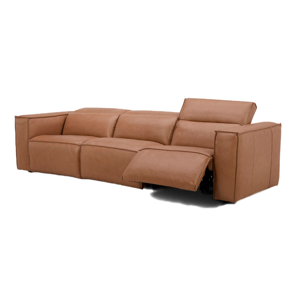 Sofá Relax de Piel 3 Plazas Diseño