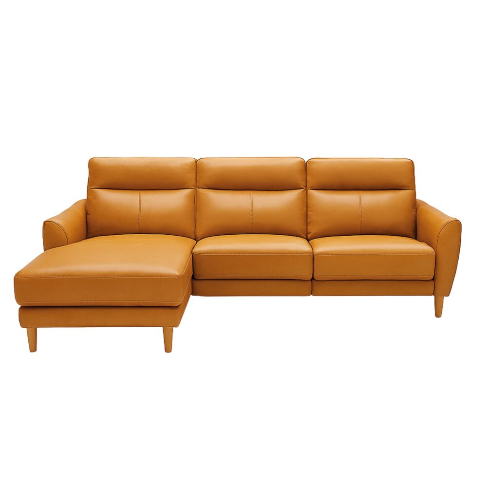 Sofá chaise longue relax piel