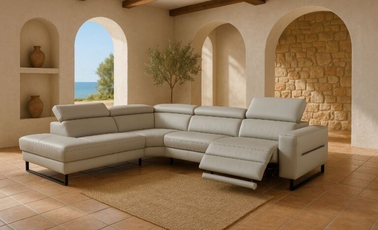 Sofá de piel Moderno