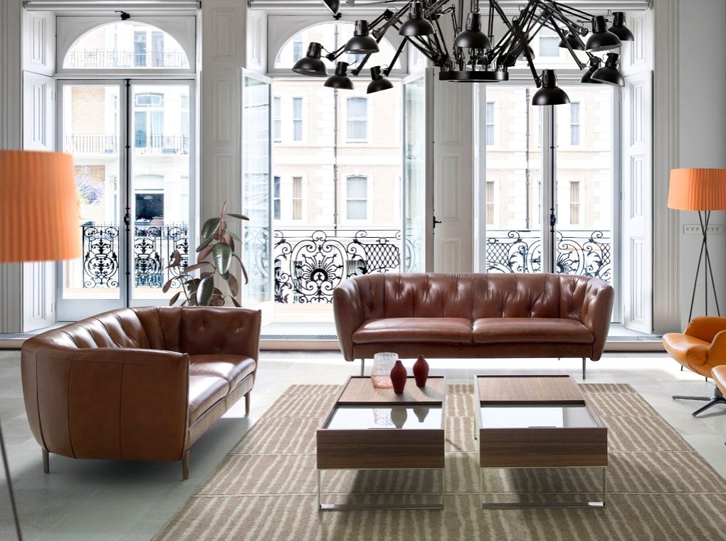 Sofá de Piel Moderno