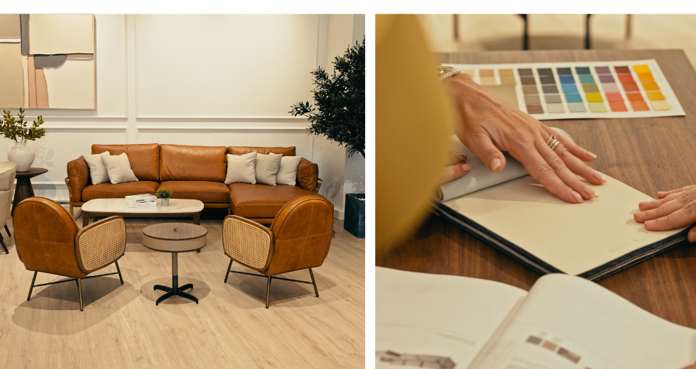 Sofás de piel 20 colores