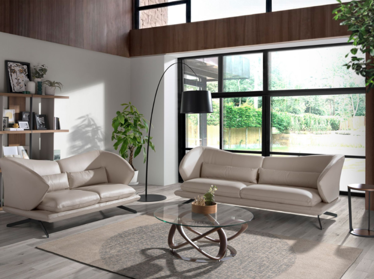 NAIRA Sofá 2 plazas piel