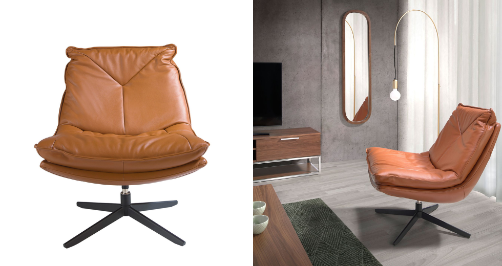 Sillón giratorio piel
ASTORIA
Ref 50012-M5676