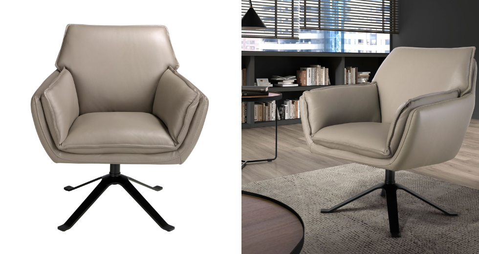 Sillón giratorio piel
EROS
Ref 50021-T541029