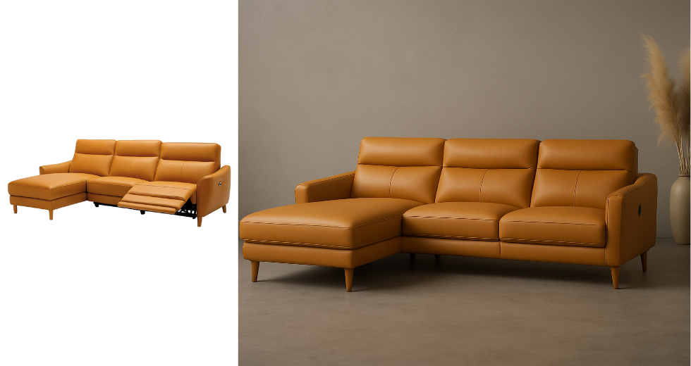SIENA
Ref 60002-NL5116
Sofá chaise longue relax piel