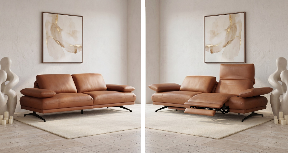 AURA
Ref 60088
Sofá relax 2 plazas piel