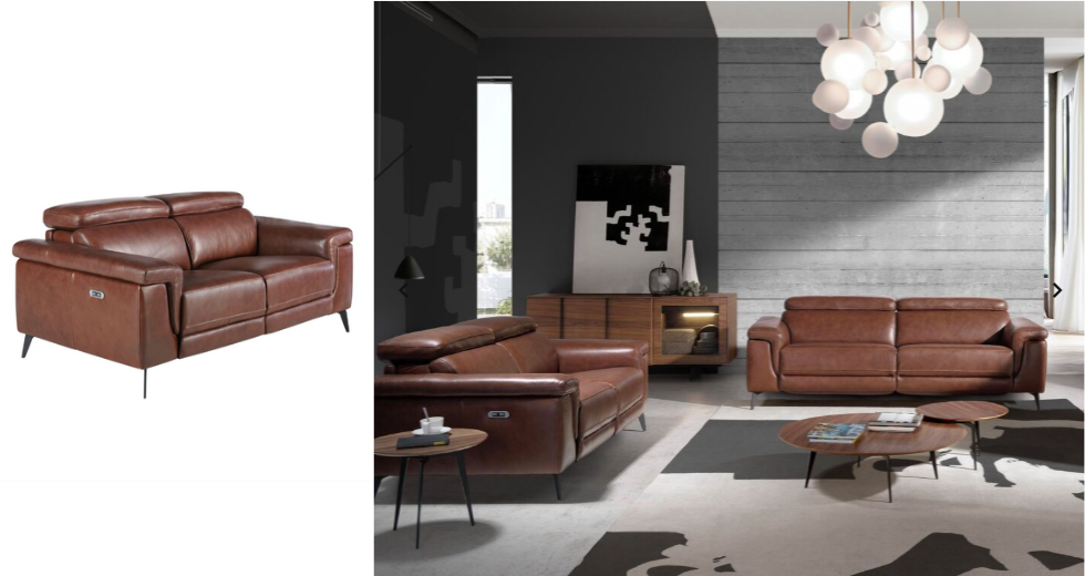 ALBA
Ref 60018-M1595
Sofá relax 2 plazas piel