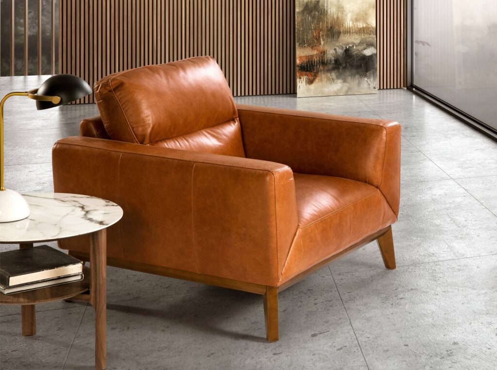 Sillón piel MILANO