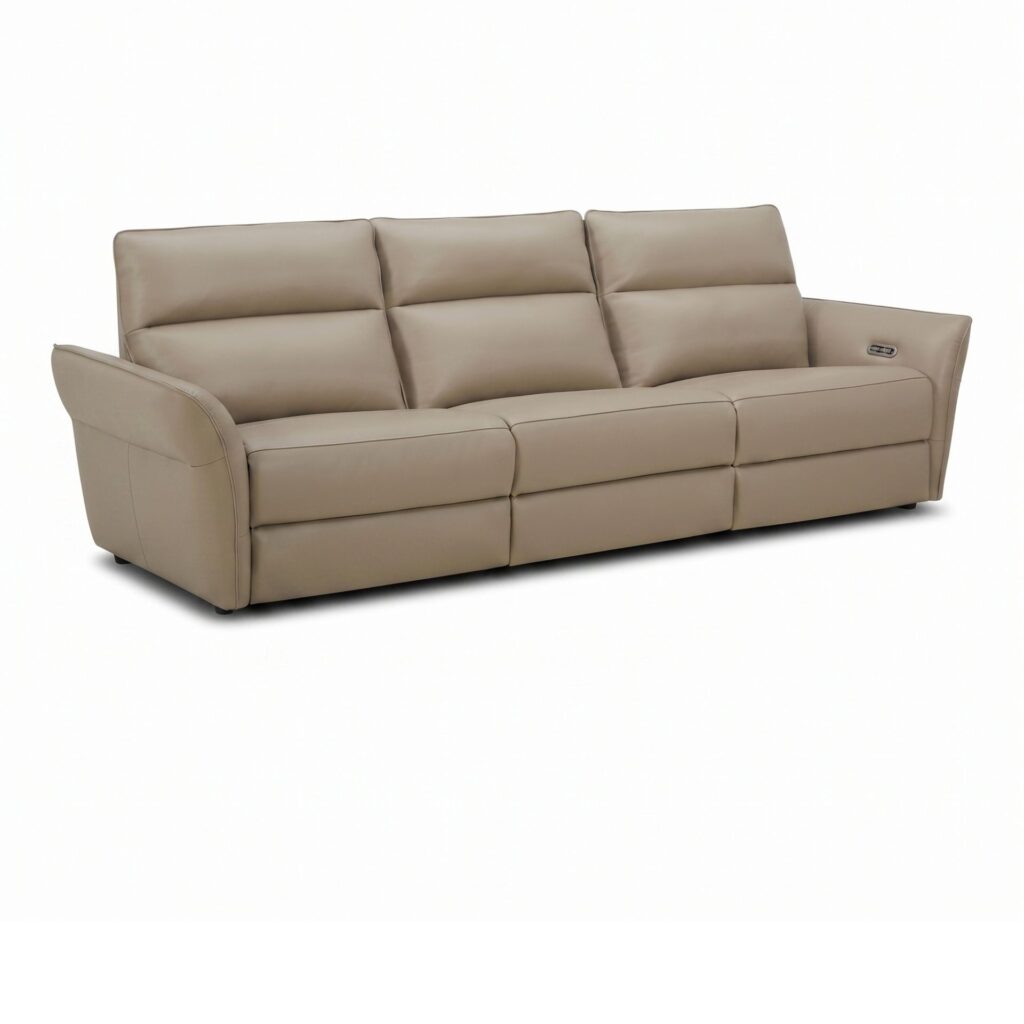 Imagen 1 del producto Sofá relax 3 plazas piel