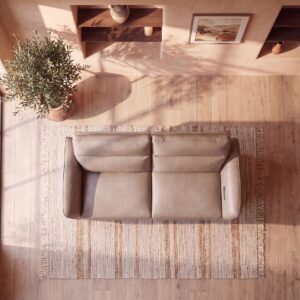 Miniatura 5 del producto Sofá relax 3 plazas piel